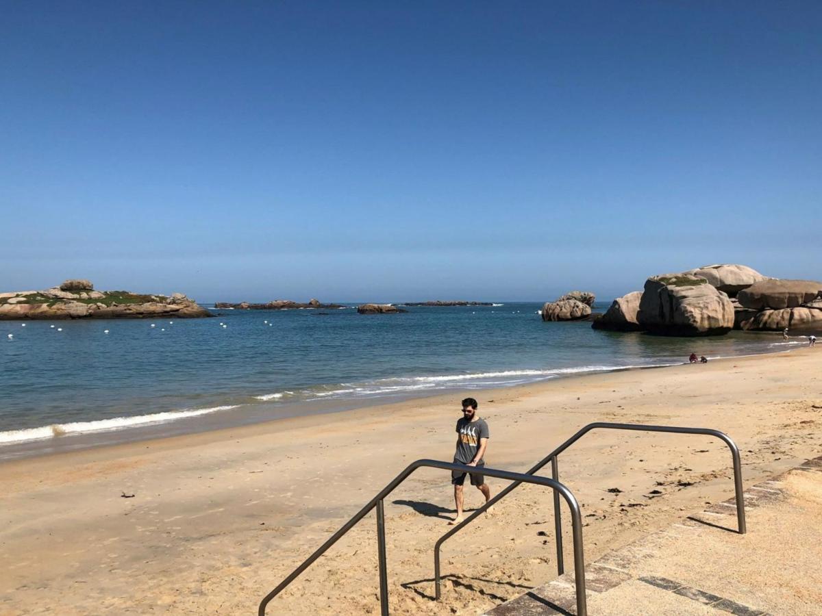 Appartement Spacieux Avec Wifi Et Parking A Tregastel, Proche Plage - Fr-1-368-18 Экстерьер фото