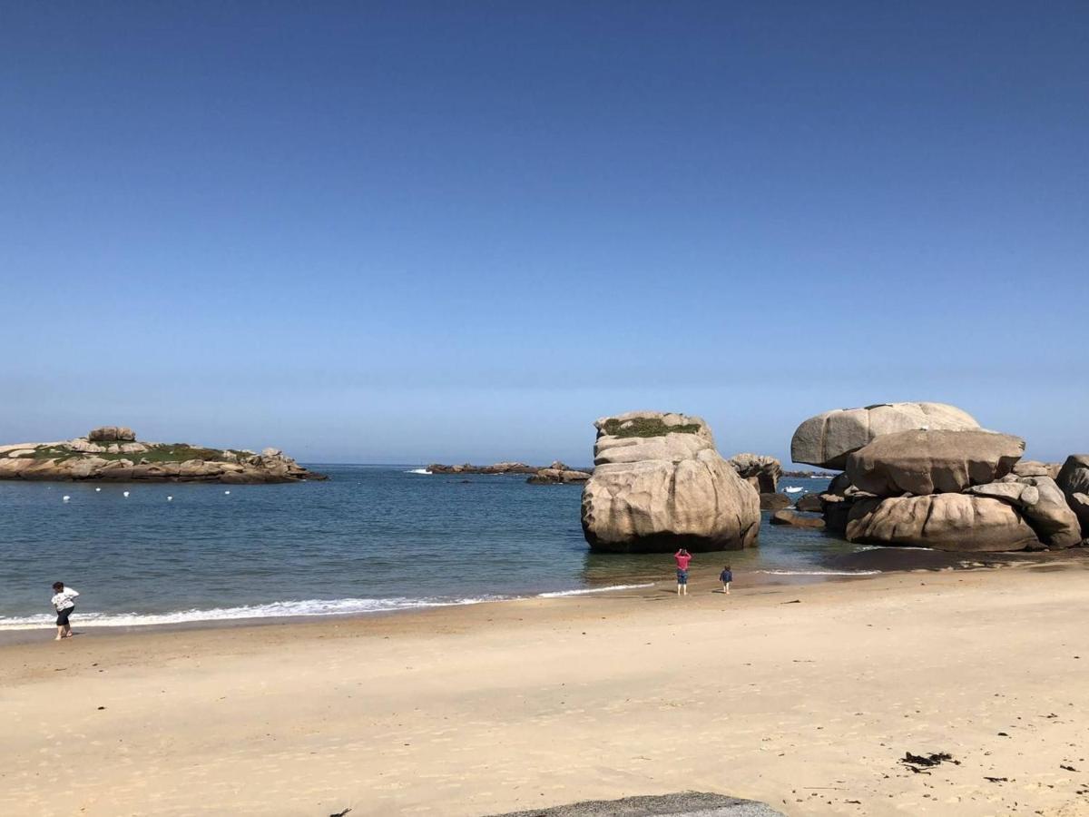 Appartement Spacieux Avec Wifi Et Parking A Tregastel, Proche Plage - Fr-1-368-18 Экстерьер фото